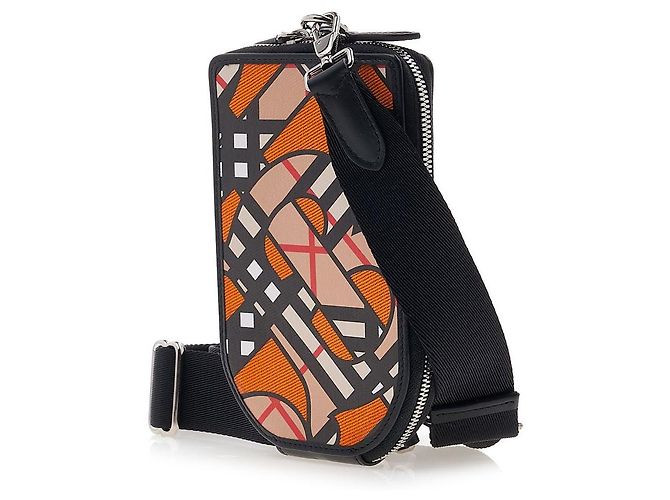 Burberry Custodia per telefono con tracolla Monogram da uomo MS PHONE CROSSBODY Multicolore - vista 2