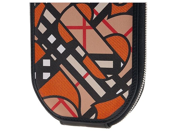 Burberry Custodia per telefono con tracolla Monogram da uomo MS PHONE CROSSBODY Multicolore - vista 7