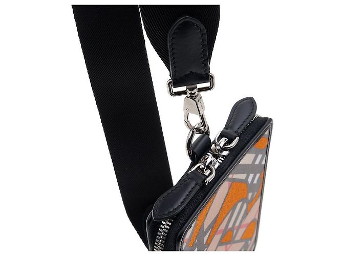 Burberry Custodia per telefono con tracolla Monogram da uomo MS PHONE CROSSBODY Multicolore - vista 9