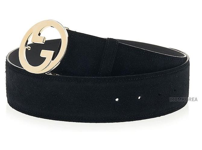 Gucci Damengürtel mit Metall-Logo Schwarz - Ansicht 3