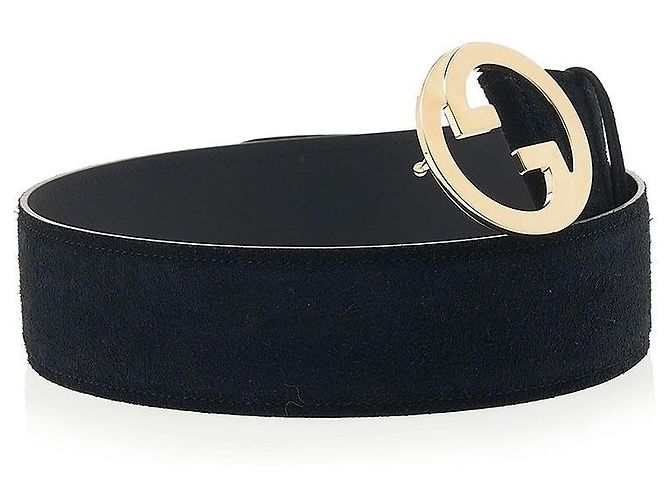 Gucci Damengürtel mit Metall-Logo Schwarz - Ansicht 4