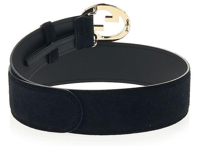 Gucci Damengürtel mit Metall-Logo Schwarz - Ansicht 5
