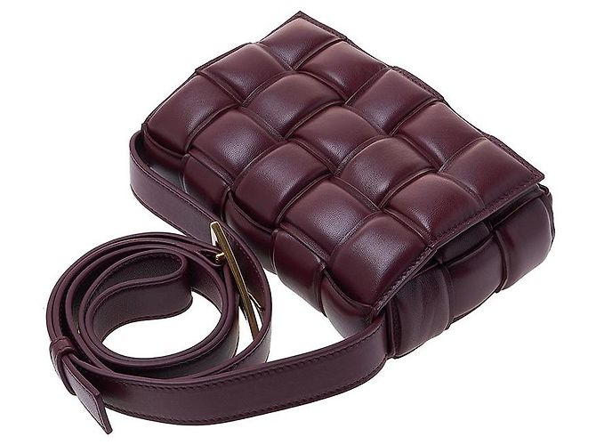 Bottega Veneta Picca borsa Cassette imbottita da donna Nero - vista 4