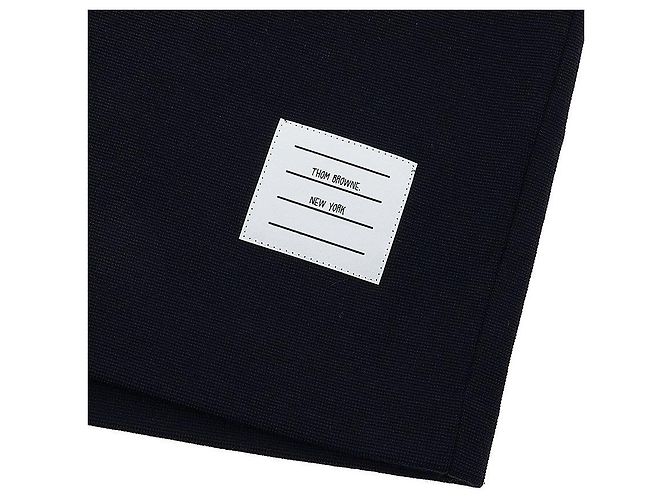 Thom Browne Falda de lana Milano Stitch para mujer Negro - vista 5