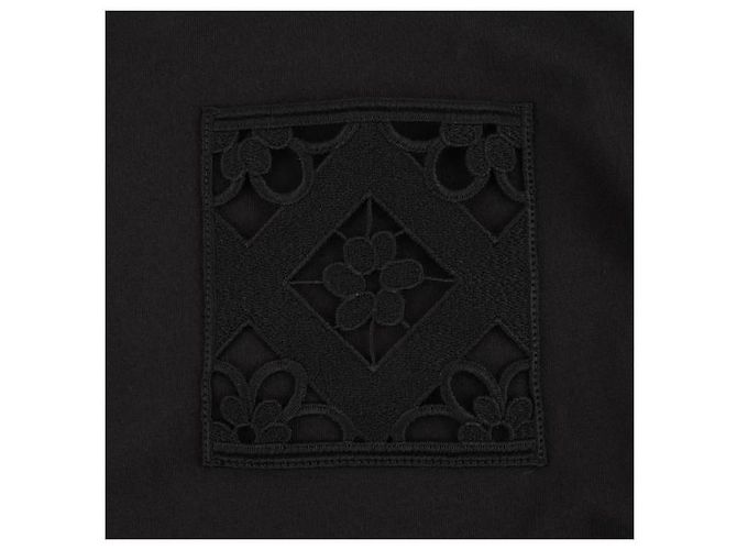 Moncler T-Shirt mit kurzen Ärmeln, Tasche und gesticktem Logo Mehrfarben - Ansicht 10