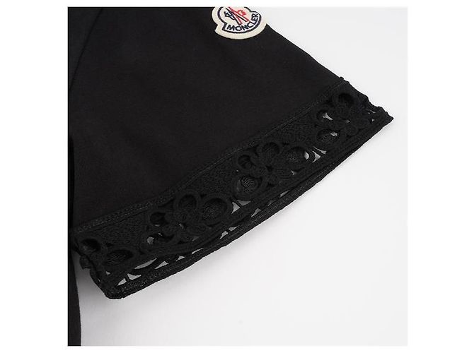 Moncler T-Shirt mit kurzen Ärmeln, Tasche und gesticktem Logo Mehrfarben - Ansicht 13