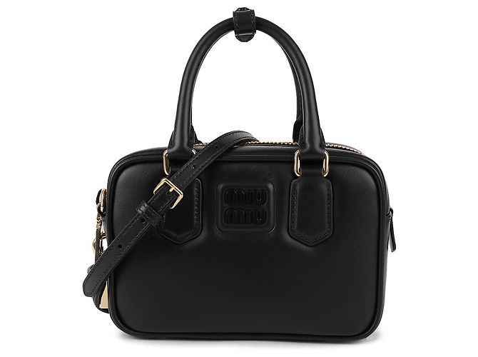 Miu Miu Borsa in pelle Nero - vista 3