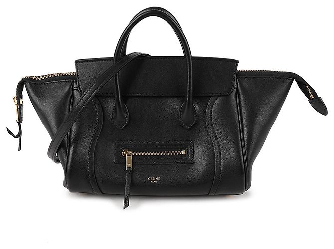 Luggage Céline Nuova borsa da viaggio piccola Nero - vista 3