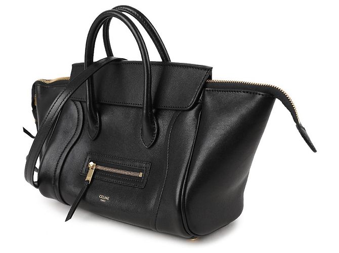 Luggage Céline Nuova borsa da viaggio piccola Nero - vista 4