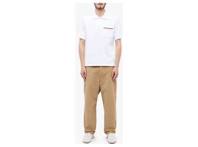 Thom Browne Gerade Cordhose mit einzelner Paspeltasche - Ansicht 6