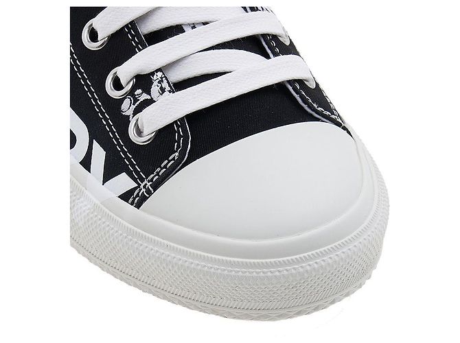 Burberry Sneaker alte monogram Teddy Bear per bambini MINI LARKHALL HT Argento - vista 9