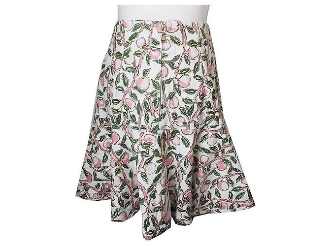 Falda Louis Vuitton Peach Tree Verde - vista 2