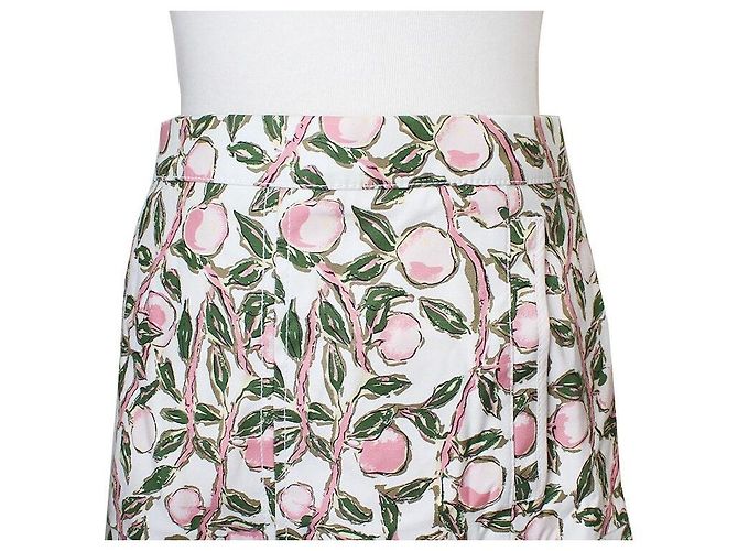 Falda Louis Vuitton Peach Tree Verde - vista 4