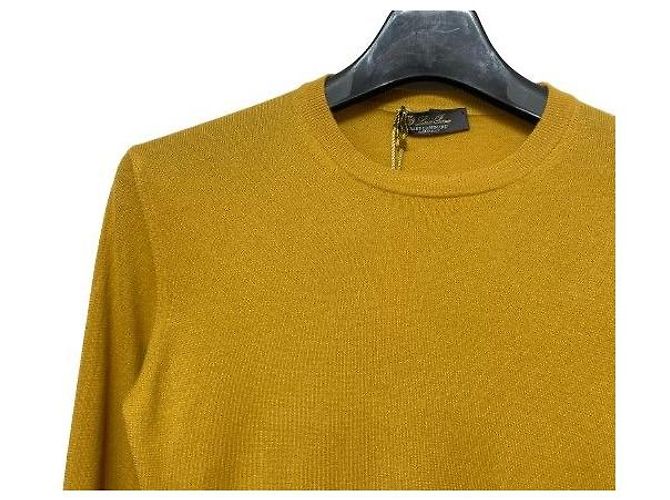 Loro Piana Kaschmir Pullover Gold Herren Golden - Ansicht 4