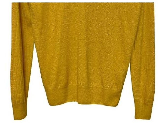Loro Piana Kaschmir Pullover Gold Herren Golden - Ansicht 7