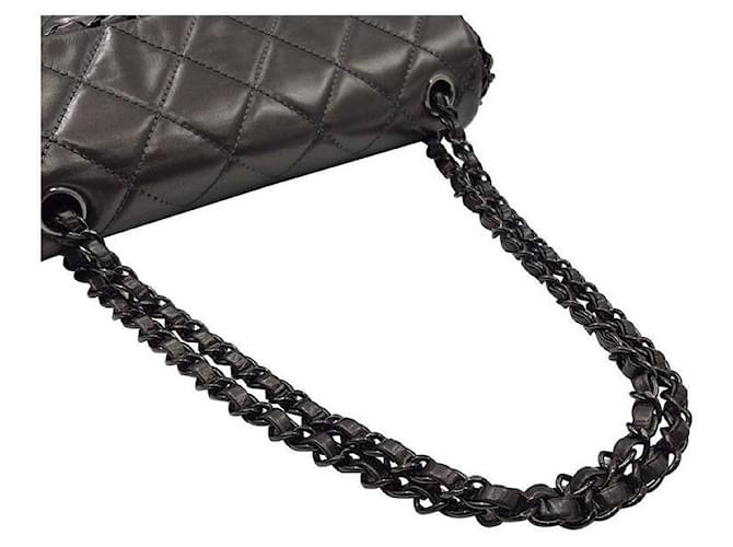 Chanel Borsa a tracolla Around Chain Marrone - vista 5