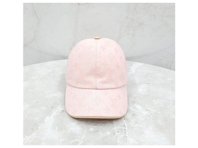 Louis Vuitton Be My Denim Baseball Cap Monogram Rosa Pink - Ansicht 2