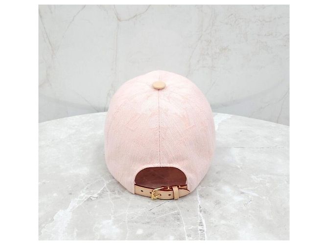 Louis Vuitton Be My Denim Baseball Cap Monogram Rosa Pink - Ansicht 3