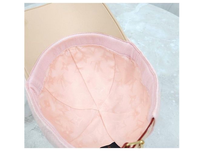 Louis Vuitton Be My Denim Baseball Cap Monogram Rosa Pink - Ansicht 7