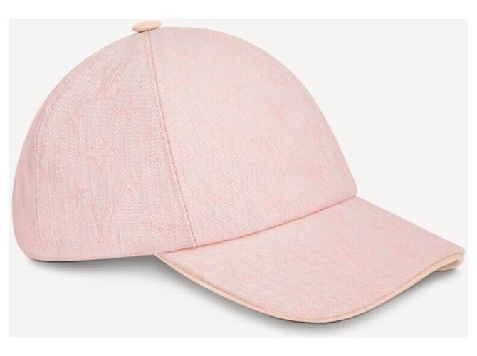 Louis Vuitton Be My Denim Baseball Cap Monogram Rosa Pink - Ansicht 8