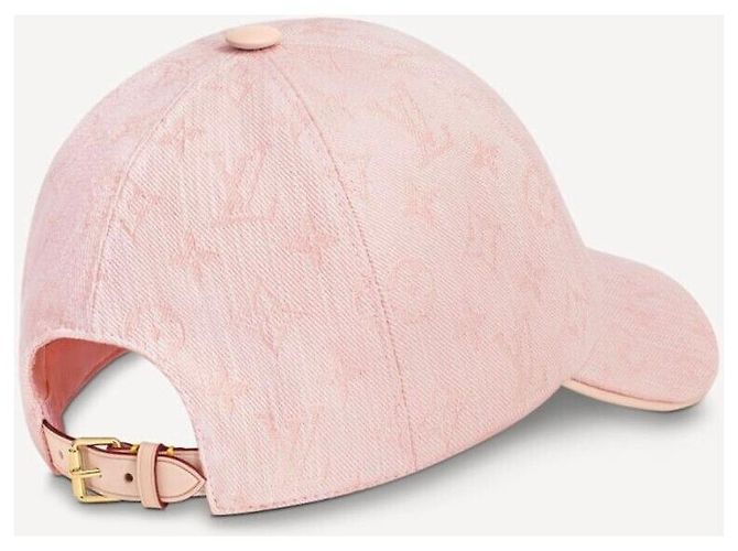 Louis Vuitton Be My Denim Baseball Cap Monogram Rosa Pink - Ansicht 9