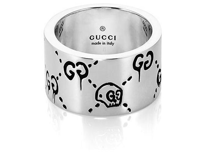 Gucci Ring Ghost Skull Silver Herrenring Damenring Silber - Ansicht 4
