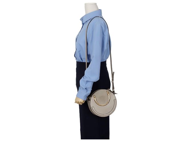 Chloé Saco de Ombro Pixie Small Tote Laranja - vista 12