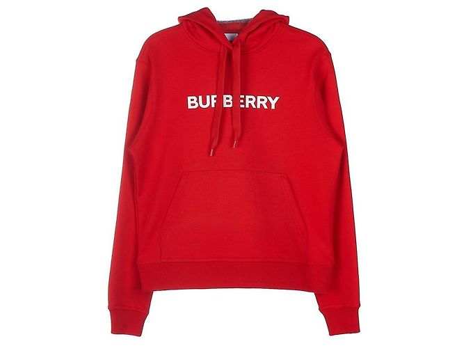 Burberry  Damen-Hoodie aus Baumwolle mit Logo-Print Rot - Ansicht 10