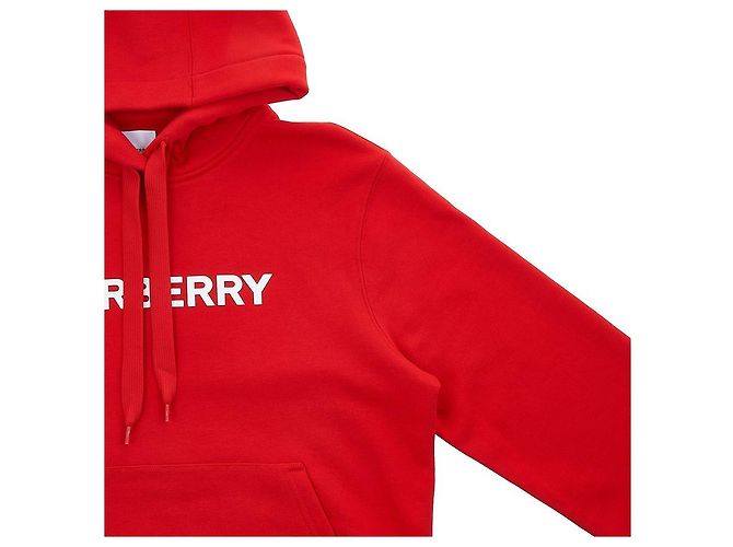 Burberry  Damen-Hoodie aus Baumwolle mit Logo-Print Rot - Ansicht 4