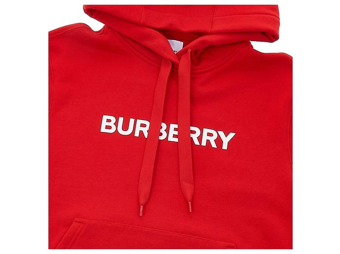 Burberry  Damen-Hoodie aus Baumwolle mit Logo-Print Rot - Ansicht 6
