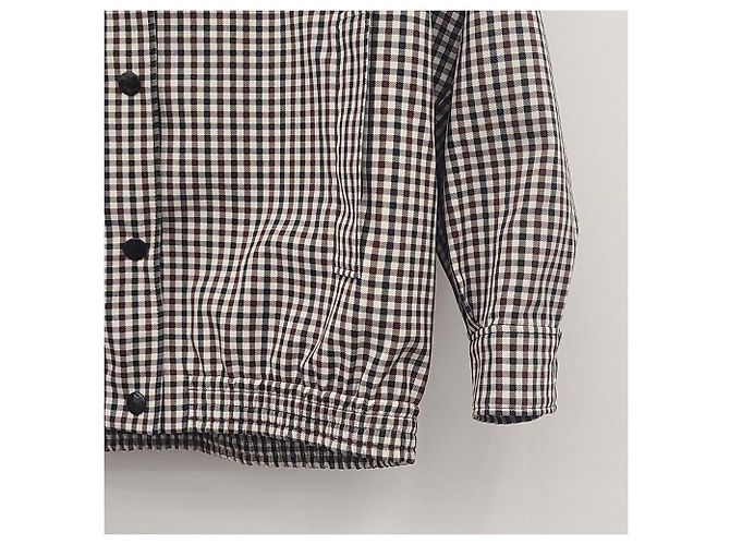 Miu Miu Gingham Check Bomber Jacket - view 7