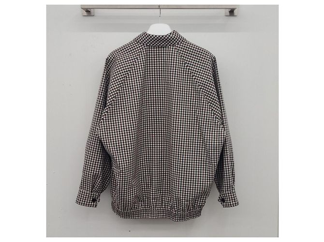Miu Miu Gingham Check Bomber Jacket - view 8
