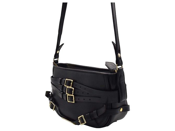 Burberry Borsa crossbody in pelle - vista 3