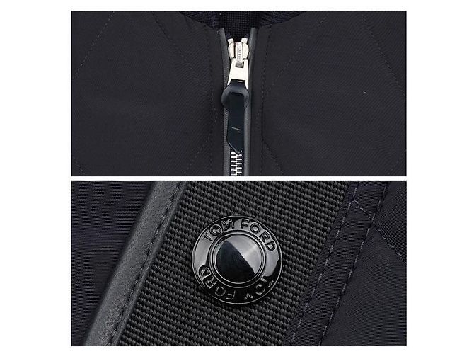 Tom Ford Diamond Quilted Trim Vest - view 8