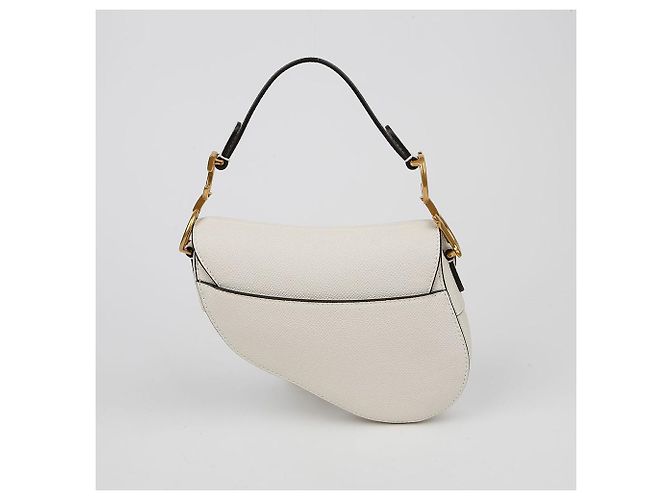 Dior Mini Saddle Schultertasche Silber - Ansicht 3