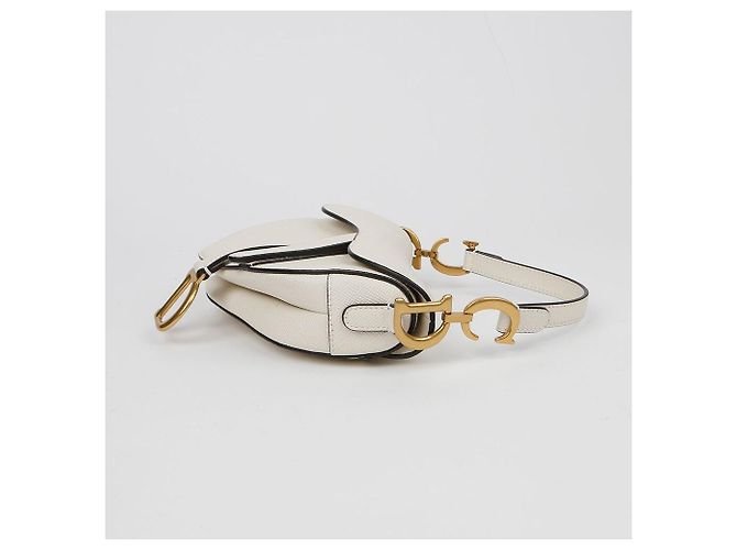 Dior Mini Saddle Schultertasche Silber - Ansicht 4