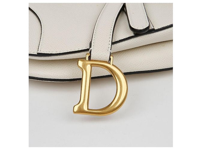 Dior Mini Saddle Schultertasche Silber - Ansicht 6