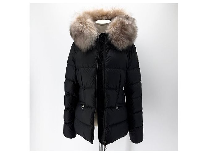 Moncler Chaqueta corta de plumón para mujer Modelo Plata - vista 3