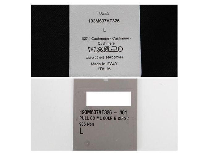 Dior Kaschmir-Strick Mehrfarben - Ansicht 10