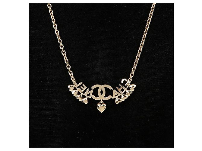 Chanel Herzkette mit CC-Logo Mehrfarben - Ansicht 4