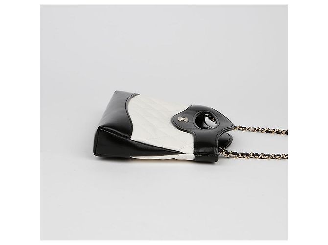 Chanel Borsa a tracolla shopping Bianco - vista 5
