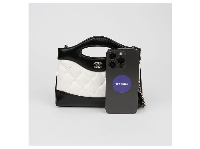 Chanel Borsa a tracolla shopping Bianco - vista 7