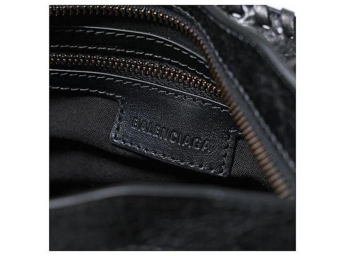 Balenciaga Le City Bag Mini mit Messing-Akzenten Schwarz - Ansicht 7