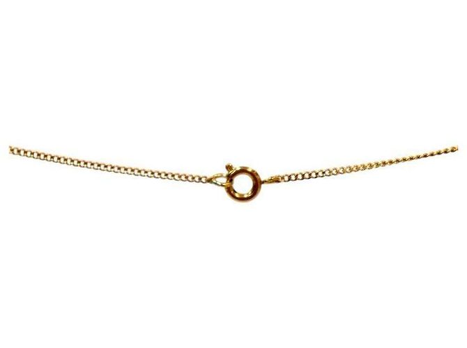 Chanel Collar de Camelia Rosa y Oro - vista 3