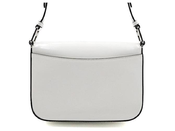 Prada Borsa a tracolla e borsa a spalla bianca spazzolata Bianco - vista 4