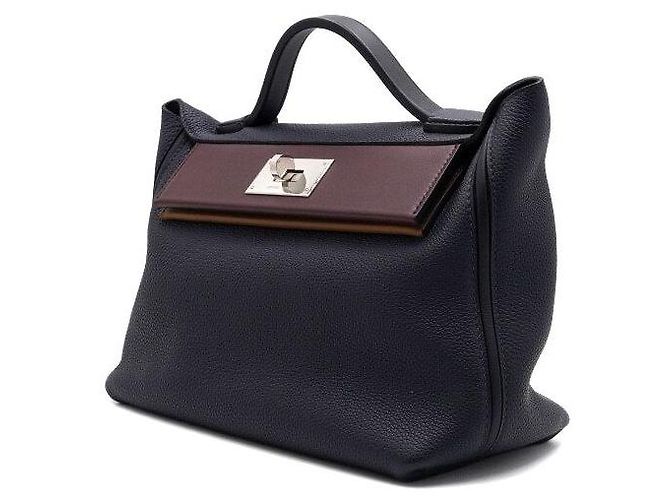 Hermès Borsa a mano e a tracolla Kelly Multicolor Veau Togo Multicolore - vista 3