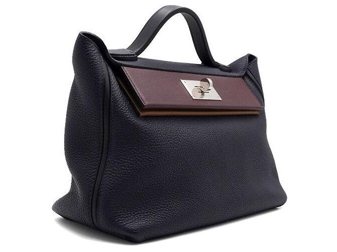 Hermès Borsa a mano e a tracolla Kelly Multicolor Veau Togo Multicolore - vista 4