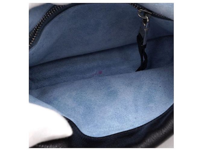 Prada Borsa a spalla e crossbody borchiata in pelle nera Nero - vista 6