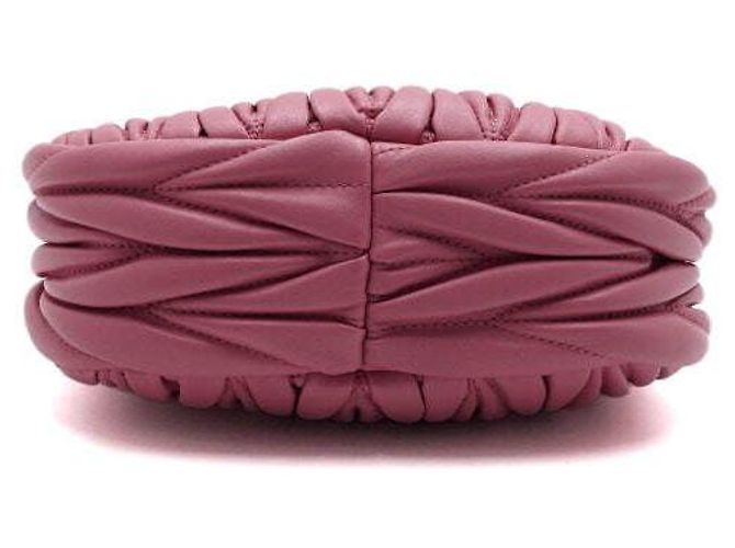 Miu Miu Rosa Mini Hobo Tote Bag und Schultertasche Crossbody - Ansicht 6