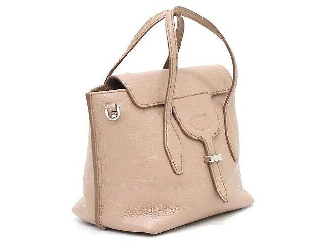 Tod's Mini borsa tote a tracolla Indi in pelle rosa - vista 4